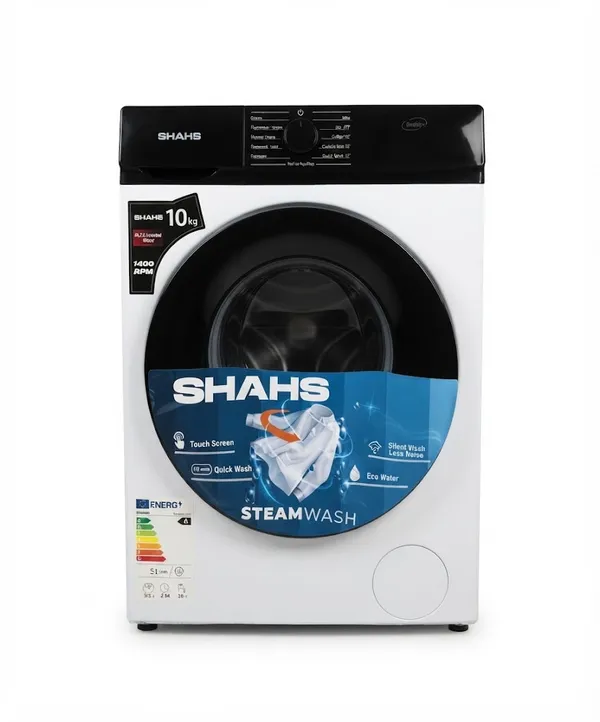 Shahs SH 10 10 kq 1400 dövr/dəq ağ — paltaryuyan maşınlar