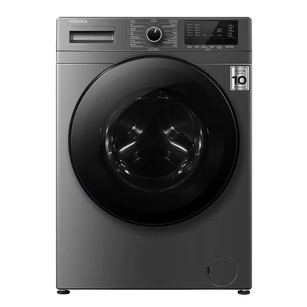 Konka KG 1021, Boz, 10 kq, 1200 dövr/dəq — paltaryuyan maşınlar