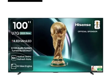 Hisense MiniLED 100U7Q — televizorlar
