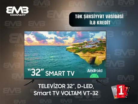 32inch Voltam VT-32 — televizorlar