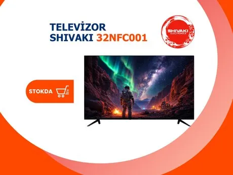 Shivaki 32NFC001 — televizorlar