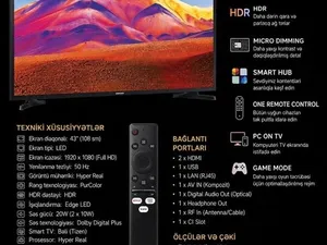 Samsung 43” 109 sm