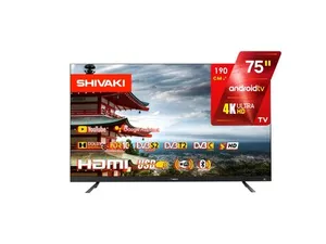 SHIVAKI 75NUCH900 75" Smart 4K UHD LED TV