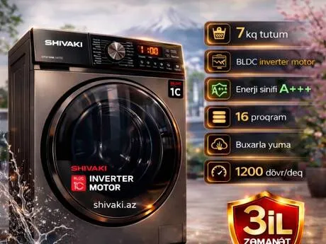Shivaki 1470S 7 kq — стиральные машины