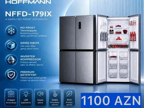 HOFFMAN soyuducu NFFD-179IX — soyuducular