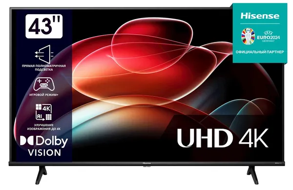 Hisense 43A6K — televizorlar