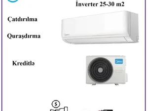 Midea 9000 BTU (25-30 kv/m)