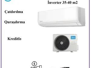 Midea 12000 BTU İnverter (35-40 kv/m)