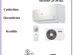 AUX 9000 BTU İnverter (25-30 m2)