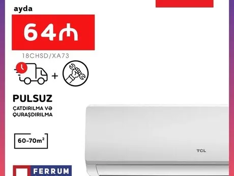 TCL split (18000BTU) — kondisionerlər