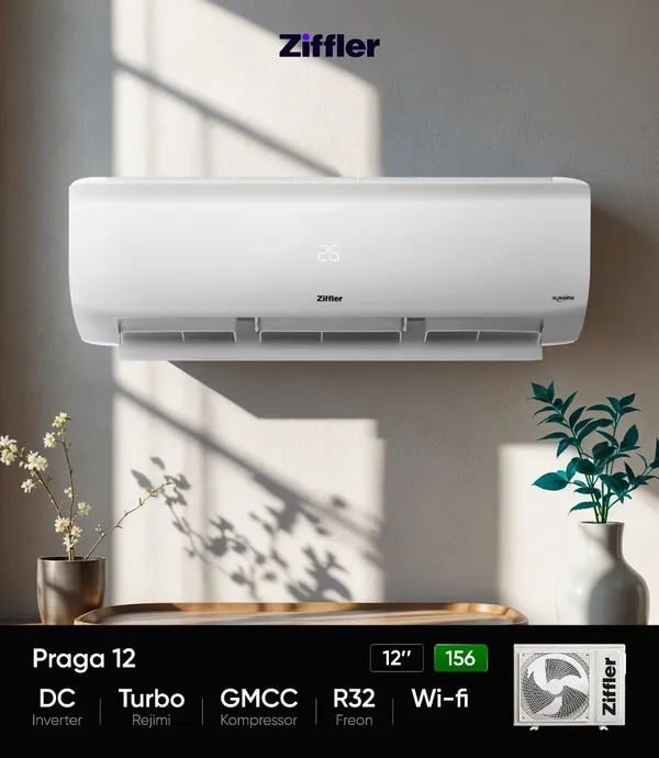 Ziffler Praga 12 DC Inverter — кондиционеры