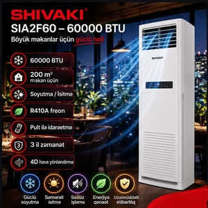 Shivaki Shivaki SIA2-F60HF, split-sistem, 60000 BTU/saat, ağ