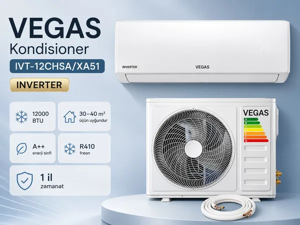 Vegas 12CHSIA XA51 AG inverter — кондиционеры