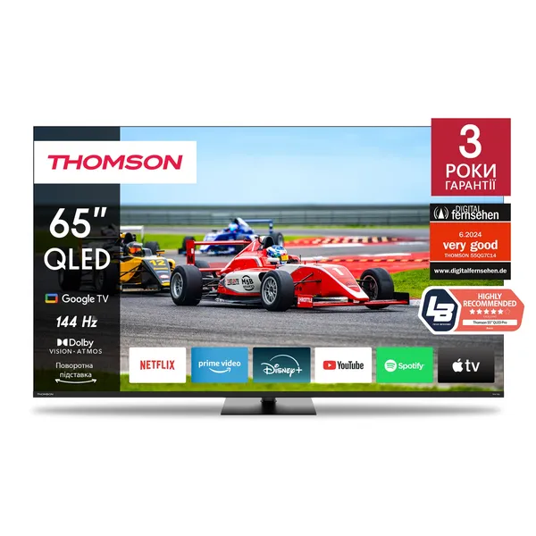 Thomson Google TV 65" QLED Pro 65QG7C14 — televizorlar