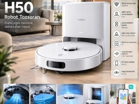 Xiaomi Vacuum H50 — tozsoranlar