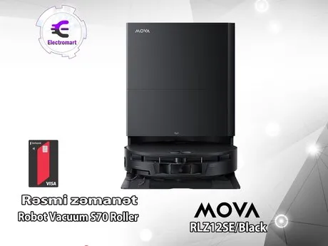 MOVA Robot Vacuum S70 Roller Black EUA (RLZ12SE/Black) — пылесосы
