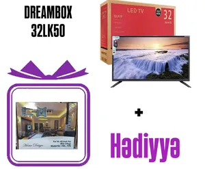 Dreambox 32LK50RAX012 + Tv Asılqan Hədiyyə