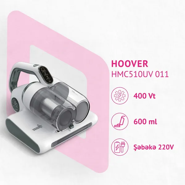 toz gənələrinə qarşı üçün Hoover HMC510UV 011 — tozsoranlar