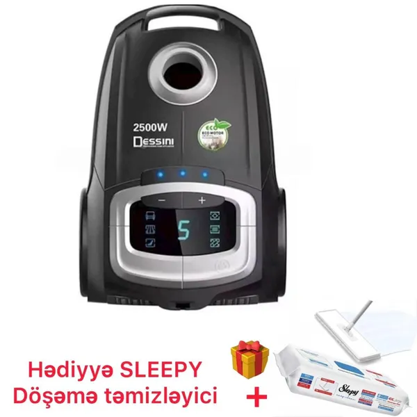 Dessini BB-200036 + döşəmə təmizləyici salfetlər hədiyyə — tozsoranlar