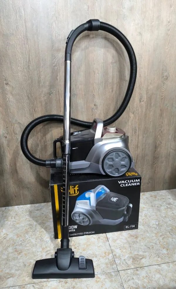 Adi tozsoranlar Elif Tozsoran Qablı, 3000W gücündə, Sorma gücü 240V, Təmizləmə növü-quru, boz/qara - ZTW-EL736 — пылесосы