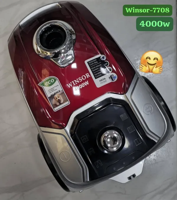 Adi tozsoran Tozsoran, qırmızı, 4000W güc - ZTW-ABR7708S — tozsoranlar
