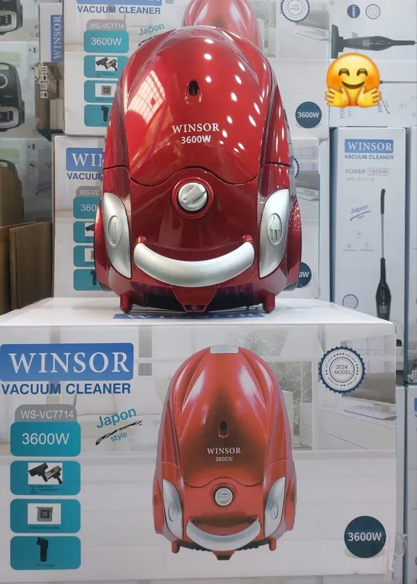 Adi tozsoran, qırmızı, 3600W güc - ZTW-ABR7714S — tozsoranlar
