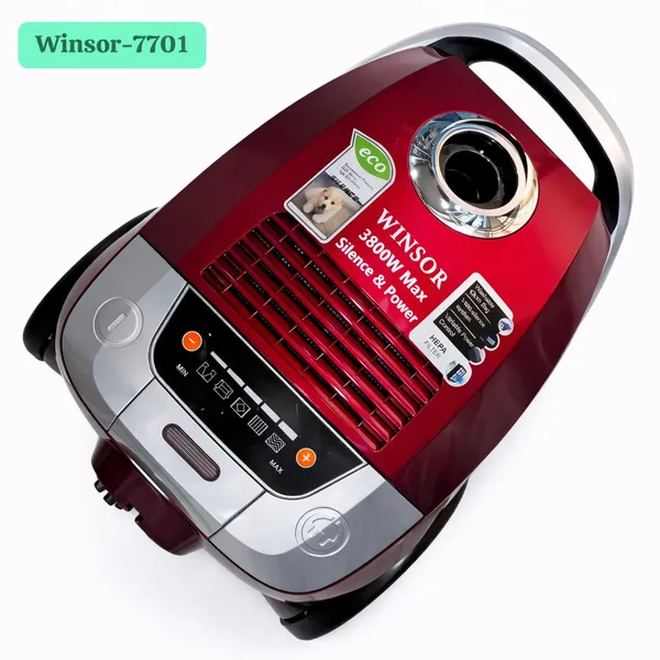 Winsor 7701, 3800W, HEPA filtr, güclü sorma, səssiz işləmə - Winsor-7701 GS — tozsoranlar