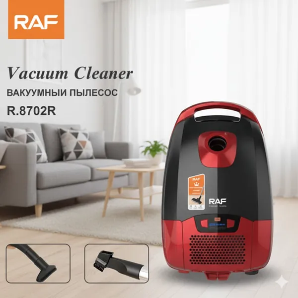 Adi tozsoran Adi tozsoran, qırmızı, 1600W/1700W güc - KahnMarket030352 — tozsoranlar