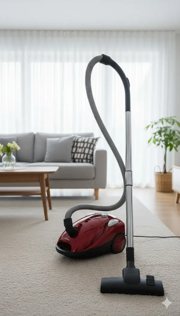 Adı tozsoran Kumtel, qırmızı, torbalı, 2800W - KahnMarket030356 — пылесосы