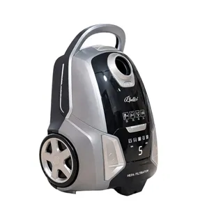 Blackbird 3375 5000 W 7 başlıqlı HEPA filtrli gümüşü