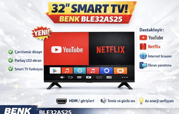 Benk BLE32AS25 — televizorlar