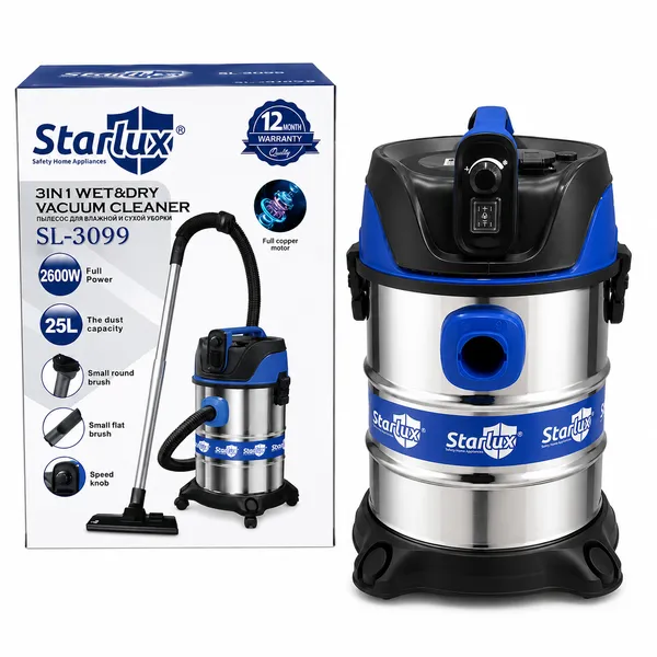 Starlux 2600 W 25 l torbalı. — пылесосы