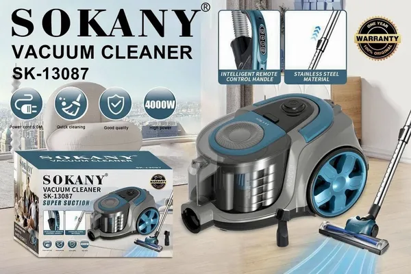 Sokany SK-13087, 4000 Vt, Quru, Konteyner, 3.5 L — tozsoranlar