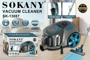 Sokany SK-13087, 4000 W, quru təmizləmə üçün, toz konteyneri, 3.5 l