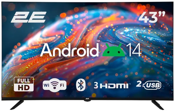 2E Smart 2E-43A07B — televizorlar