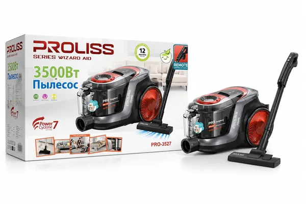 Proliss Pro-3527, 3500 Vt, quru, konteyner, 7 L — tozsoranlar