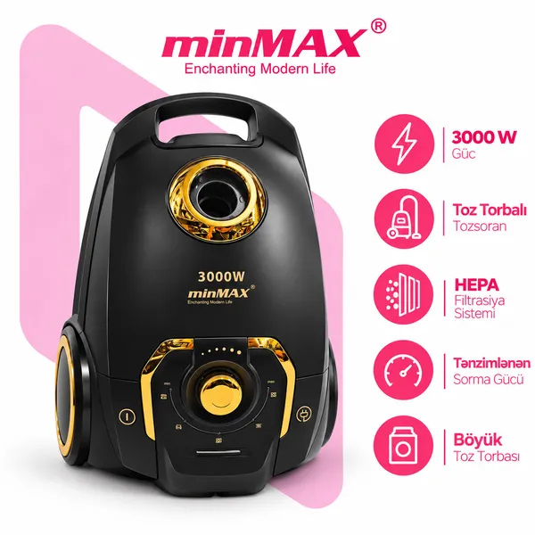 minMax 3000W Black-Gold — tozsoranlar