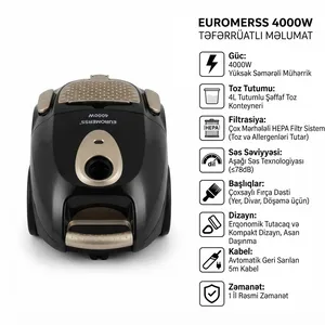 Euromerss 4000/240 W konteynerli 4 l