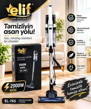 Elif EL-765 GR-SS0099, 2000 Vt, Konteyner, 1 L, 2000 Vt