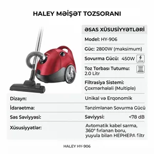 Haley 2800/450 W torbalı 2 l