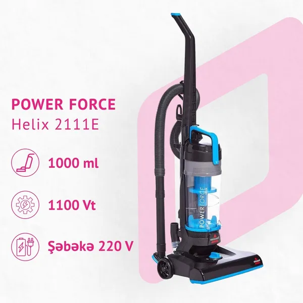 Vertikal tozsoran Bissel PowerForce Helix Vacuum Cleaner 2111E — tozsoranlar