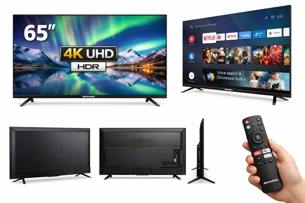 Shivaki 65NUCH900 — televizorlar