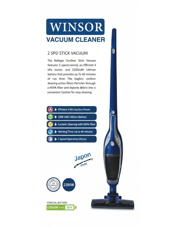 Vertikal tozsoran WINSOR WS-213 — tozsoranlar