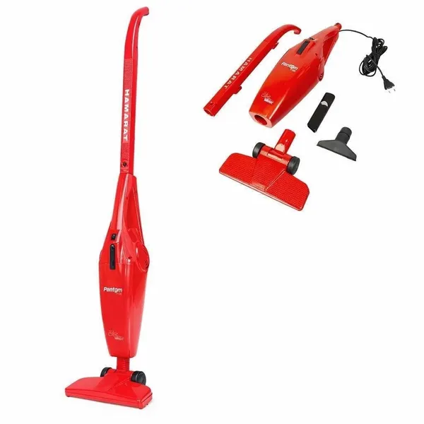 Vertikal tozsoran Fantom Red 500 Vt, 1 ml toz tutucu, 5 m şnur - AA-777-086 — tozsoranlar