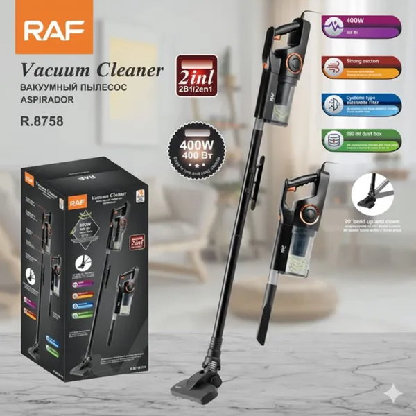 Vertikal tozsoran Adi Tozsoran, qara, 400W güc - KahnMarket030365 — tozsoranlar