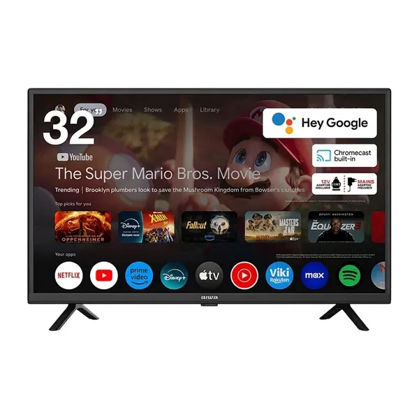Aiwa 32 düym HD LED Google TV Qara — televizorlar
