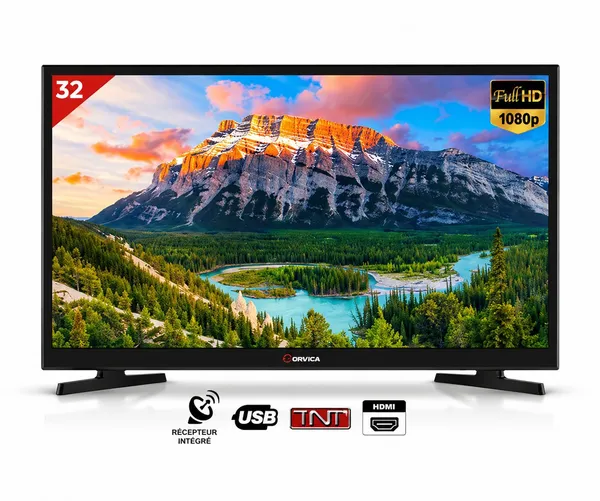 Orvica 32 HCU32OR_ BM Black — televizorlar