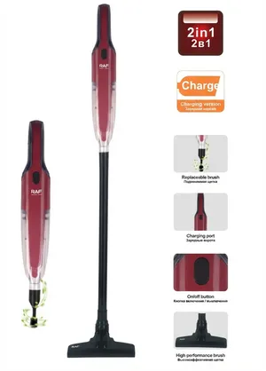 Vertikal tozsoran RAF RAF8823 800 W quru qara-qırmızı