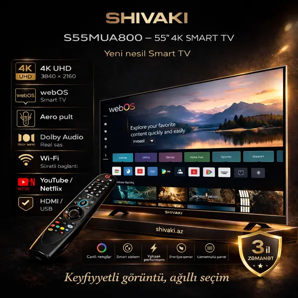 Shivaki S55MUA800 — телевизоры