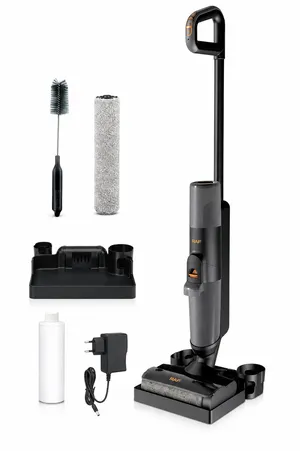 Vertikal tozsoran RAF R.8676 3-in-1 simsiz nəm/quru 150 W qara